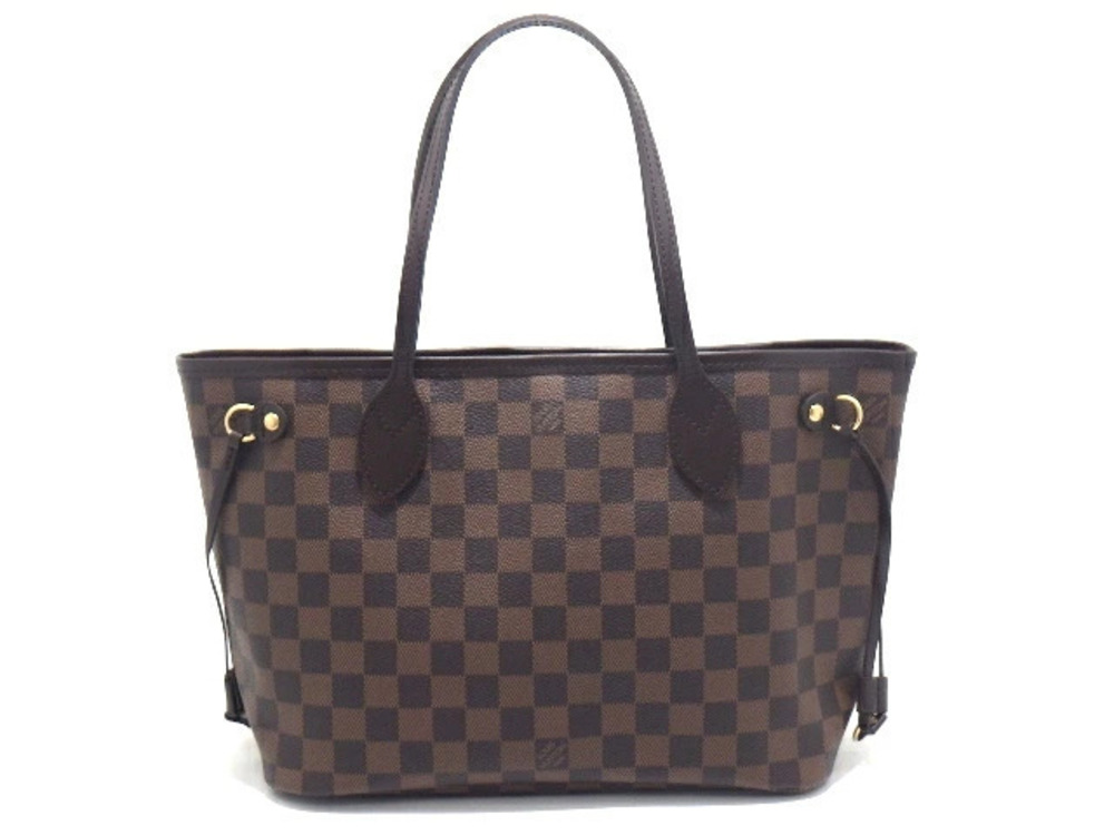 Louis Vuitton Bag Neverfull Damier Tote Brown